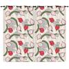 Curtain Cartoon Fruit Dragon Fruit Love 3D Digital Printing Blackout Curtain Punching