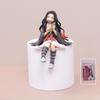 Demon Slayer Kimetsu No Yaiba PVC Figuren Set Mit Sitzenden Posen Modellen Zum Sammeln Und Ausstellen