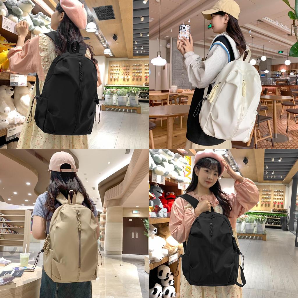 School Backpack For Middle School Students With Large Capacity And Air Cushion Straps For Education Use