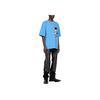 WE11DONE Cartoon Print Loose Fit Round Neck Short Sleeve Drop Shoulder T-Shirt Women T-Shirts WD-TT1-22-650-U-BL