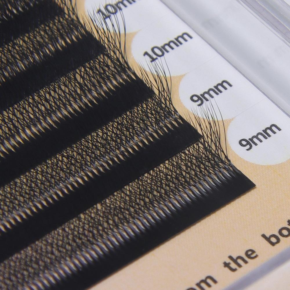 ANNAFRIS 7D W Shape Vipper Pre-laget vifter Øyenvippeforlengelse Naturlig myk 7D W Flower Eyelash