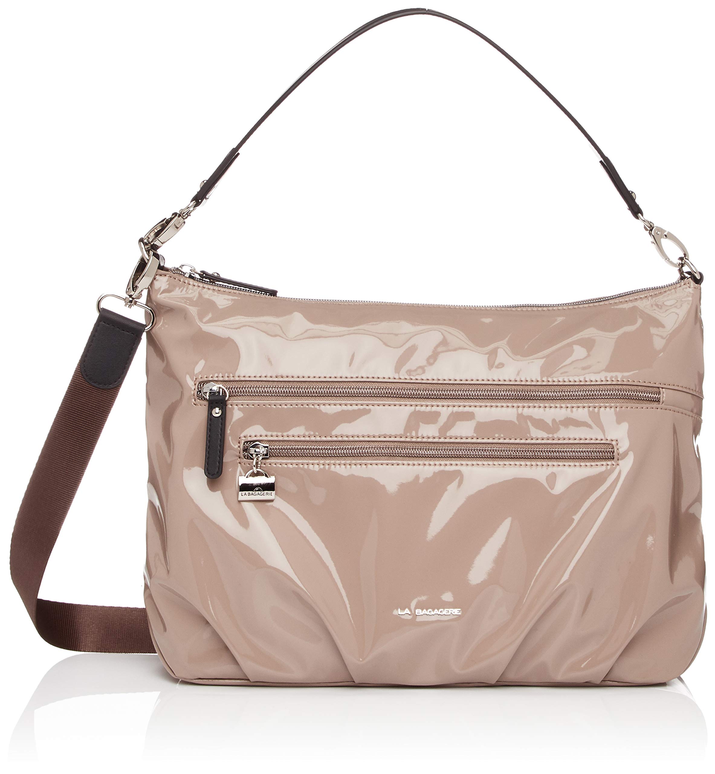 

Labagagerie Pluie 2-Way Shoulder Bag B01-09-02 Women s Greige