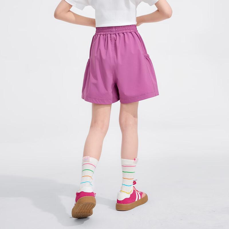 Girls' Lightweight Breathable A-line Bermuda Shorts