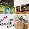1 Inch Number Sticker, Waterproof Round Consecutive Number Stickers 1-100,Black Small Vinyl Decals for Office, Classroom, Storage, Inventory, Indoor,