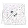 2pcs 300mm Length Chart Drawing Triangle Ruler Boat Architectural Stationery  Architectural Use