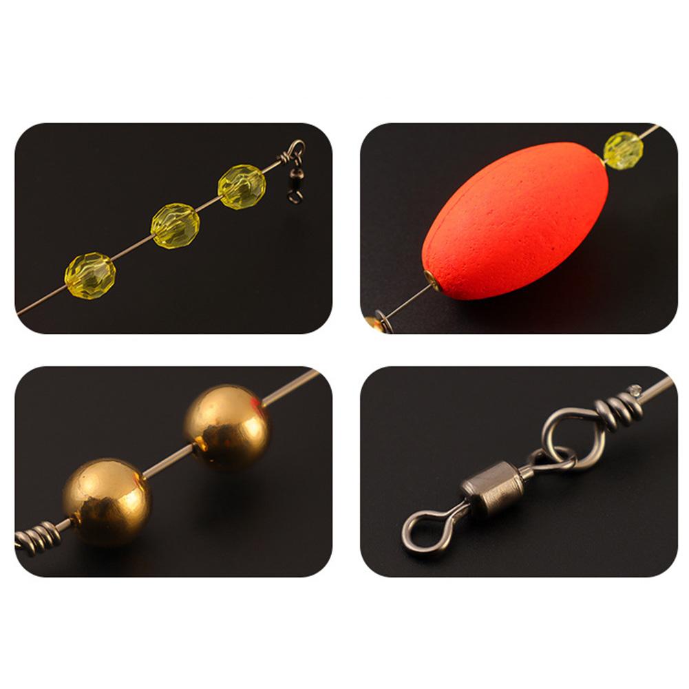 Fishing Bobbers Bright Color Floats Bait Rigs Reusable Olive Shaped/Cylindrical for Saltwater Freshwater Fish