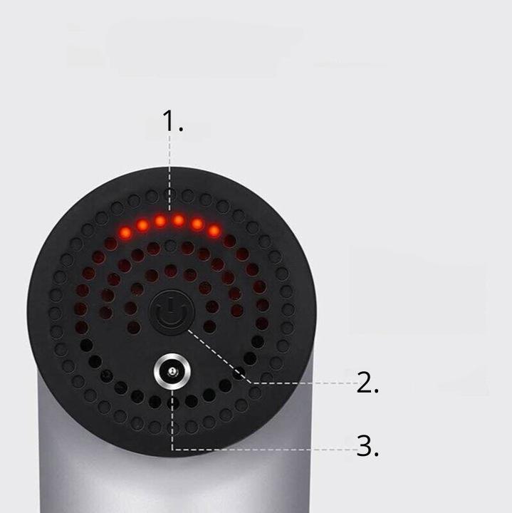 Pistolet Do Masażu Ciała Masażer Mocny Massage Gun