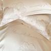 Aosmen 80-Thread Count Xinjiang Cotton Embroidered 4-Piece Bedding Set