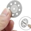 12pcs 22mm Diamond Cutting Disc 3mm Grinding Wheel Mandrel for Metal Cutting Rotary Tool Electric Grinder Parts