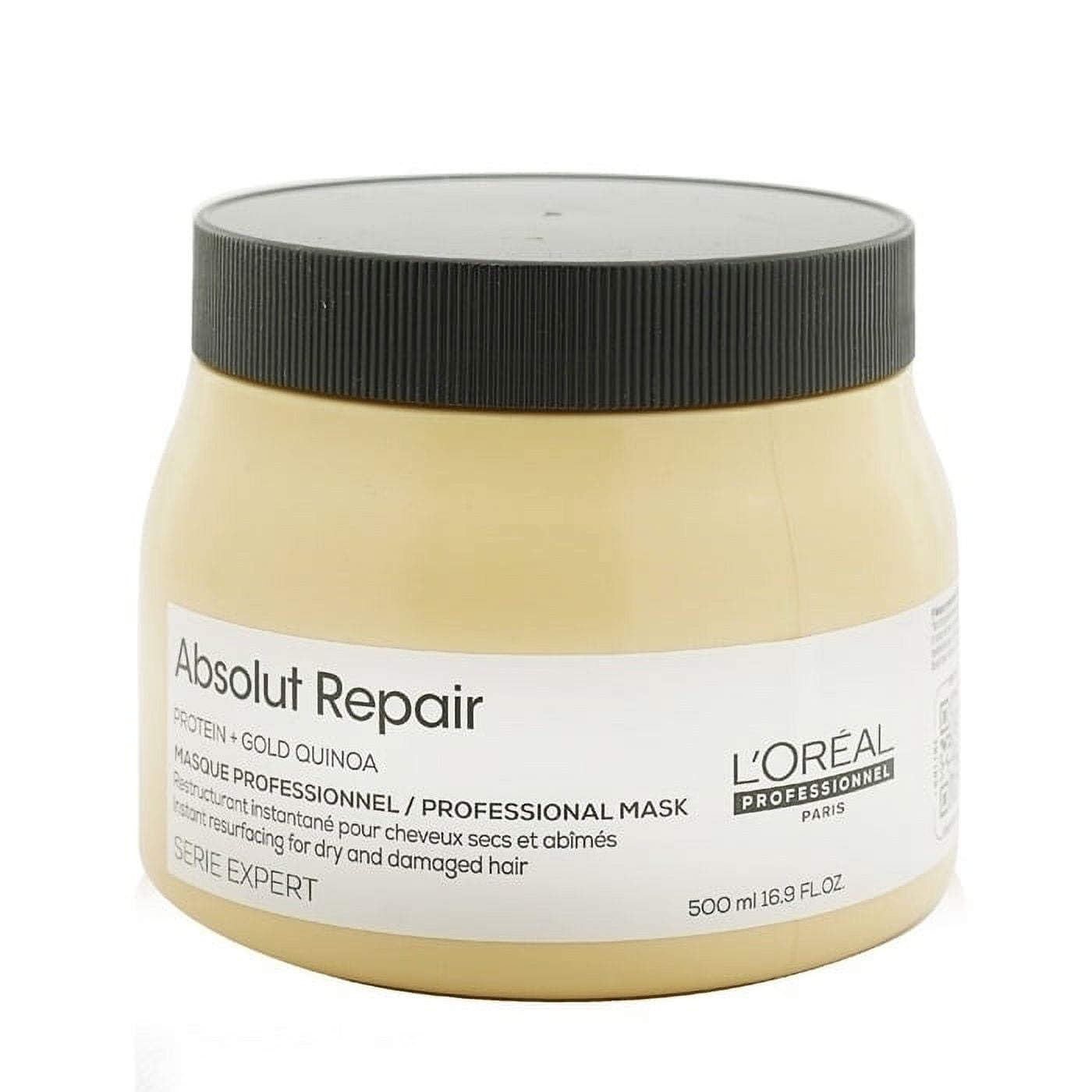 L Oreal Professionnel Serie Expert - Absolut Repair Gold Quinoa + Protein Instant Resurfacing Mask (For Dry and Damaged