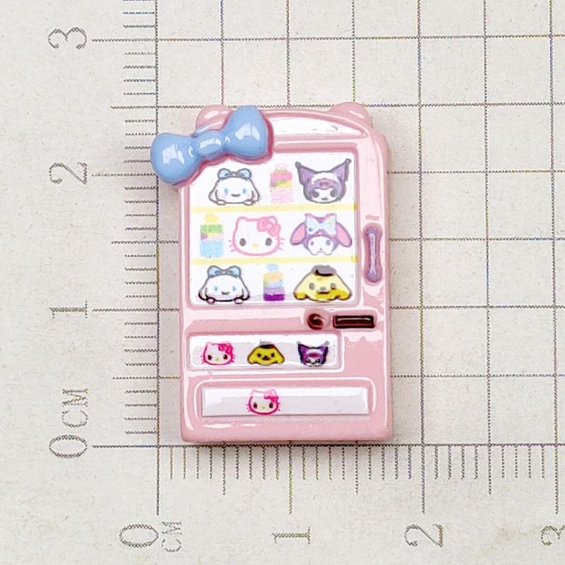 10Pcs Cartoon Resin Cute Animal Cats, Bow, Game Console Style Hairpin Scrapbook Craft Diy Miniature Ornament Accessories A34