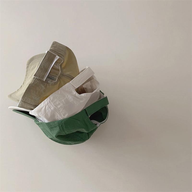 Buchstabenstickerei Baby-Baseballkappe Sommer Schnelltrocknend Atmungsaktiv Kind Jungen Mädchen Schirmmütze Einstellbar Kinder Sonnenhüte