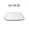 Left Right Side Heated Mirror Glass LH RH Replacement for Jeep Grand Cherokee 2005-2010 5142875AA, CH1324102 5142874AA,CH1325102