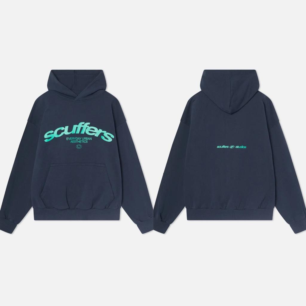 DRIPX European and American Printed Hoodie American Couple Retro Loose Trendy Tops