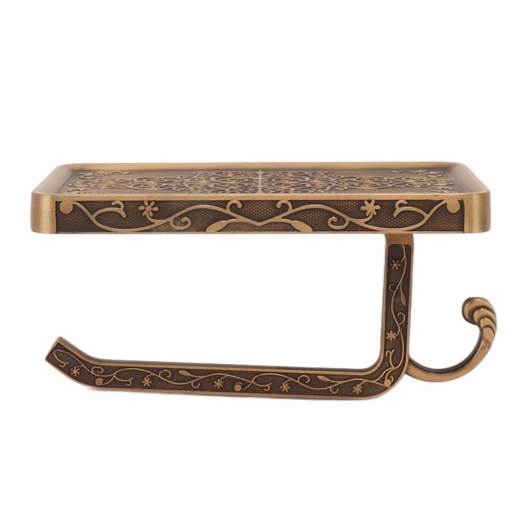 Toilet Paper Holder Vintage Space Aluminum Paper Roll Holder for Bathroom Living Room Bedroom Type C