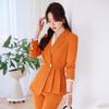 Women's Professional Suit for Spring/Autumn - Fashionable Formal Attire for Hotels, Sales, and Beauty Salons