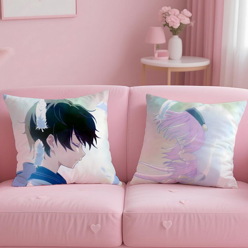 anime The Day I Became a God Cushion Cover Soft EasyWash Pillow Case Versatile for Couch Bed Travel and Office