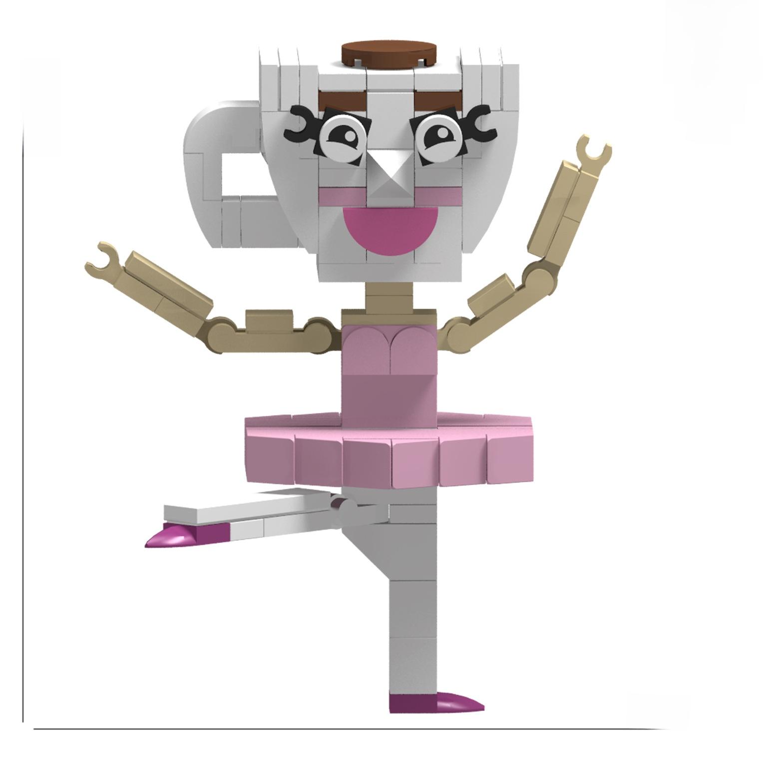 

Тун Тунгсахур Тунг Конструктор Мультяшные Сборные Игрушки Для Подарка Детям Ballet Cup