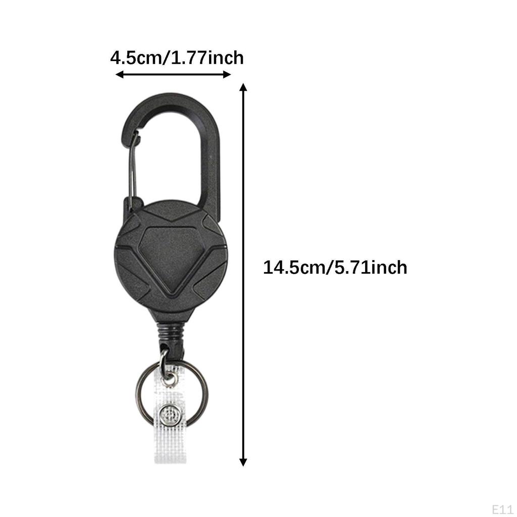 Retractable Keychain with Phone Tether ,ID Key Chain,