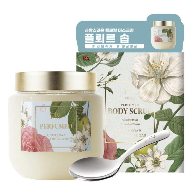 Flu Perfumed Sugar Body Scrub Floral Musk Scent 500g