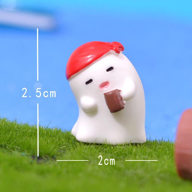 

Милые садовые безделушки в виде пиратов-привидений и мультяшные пиратские сокровища Ghost Drunk