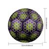 1pc Hexagonal Neon Grid Themed Soccer Ball, Size 5, Lightweight PVC Material, Outdoor Training Soccer Ball Gift. q62256