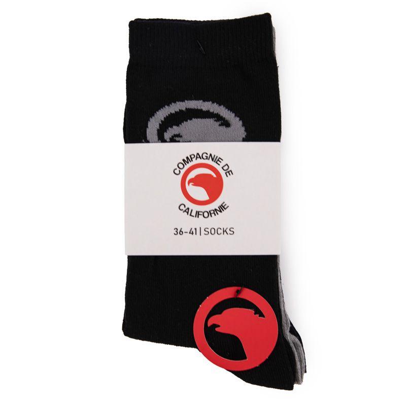Chaussettes lot de 3 chaussettes coton Mixte COMPAGNIE DE CALIFORNIE