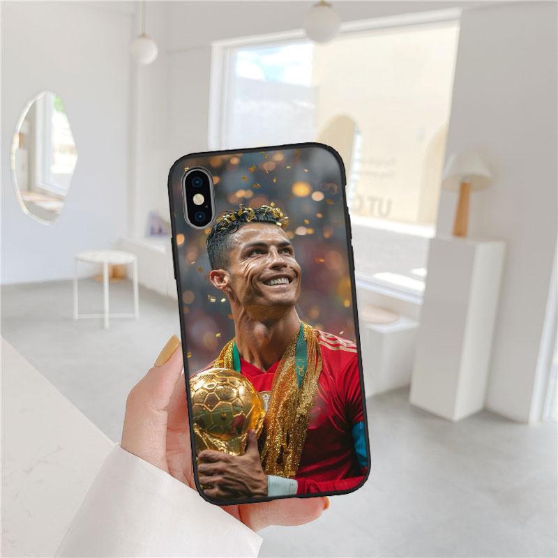 C-CR7 New High-End Cover Phone Case for Redmi Note 10 11 12 Pro Max 10S 10C 10T 11A 11S 12S 12C