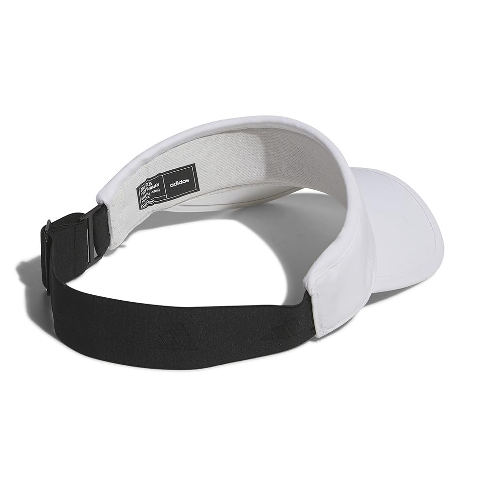 Adidas Golf Women's Color Visor Golf Cap, White, Free Size