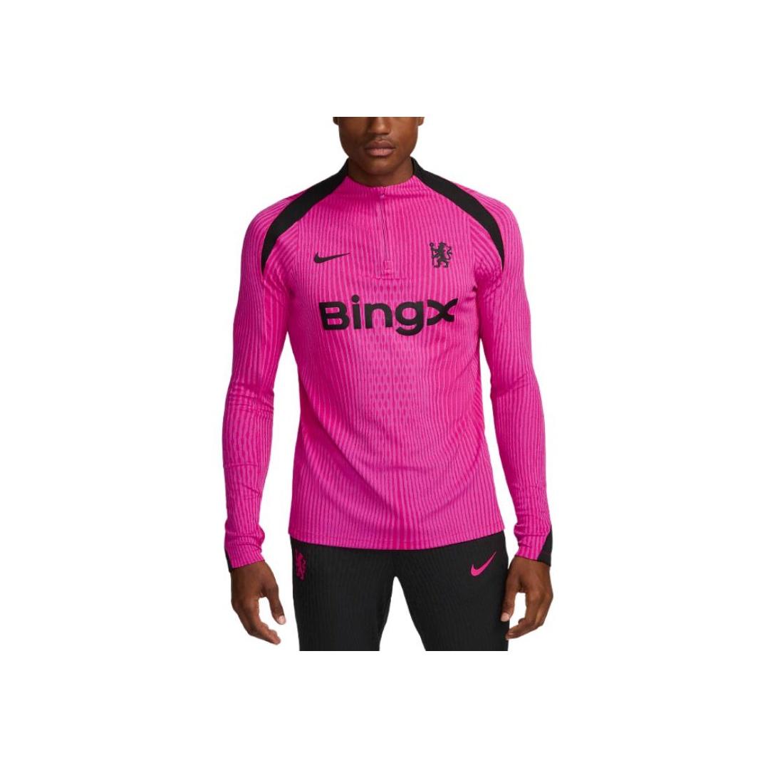 

Nike Футболка Chelsea FC Dri-FIT ADV FW24 Strike Elite Third с длинным рукавом в винтажном стиле для мужчин, розовая FQ2312-659 L