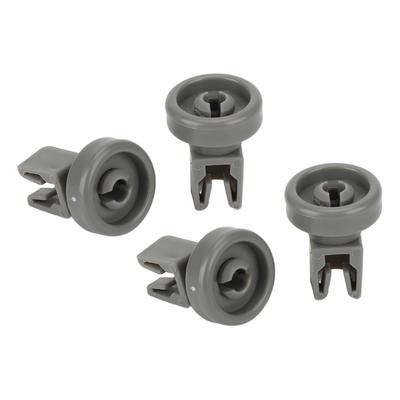 4 pièces Roue de panier inférieur de lave-vaisselle Pièce de rechange pour AEG Favorit pour Privileg pour Zanussi