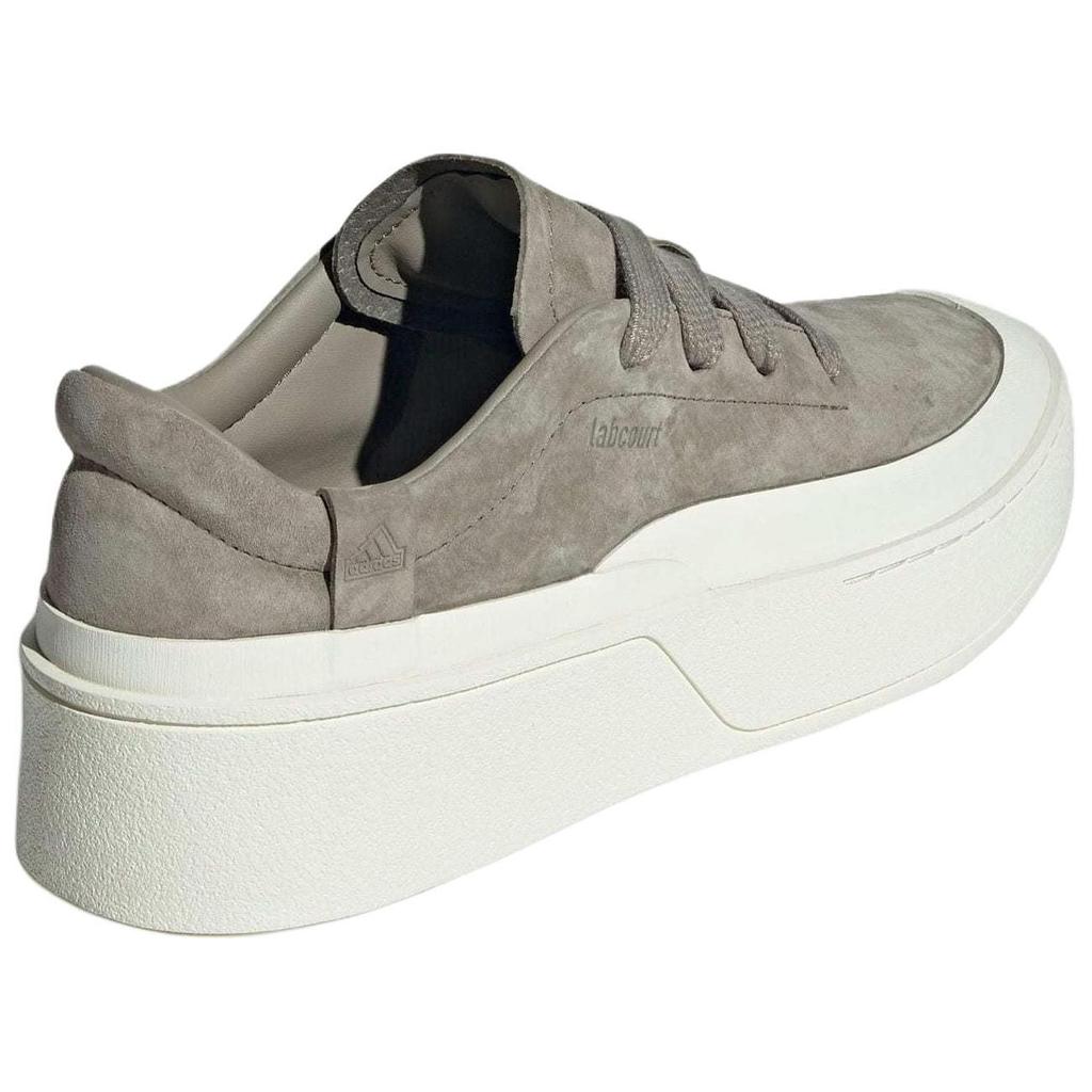 Nowe buty deskorolkowe Adidas Labcourt antypoślizgowe odporne na ścieranie niskie unisex ziemisty brąz biały JS0556