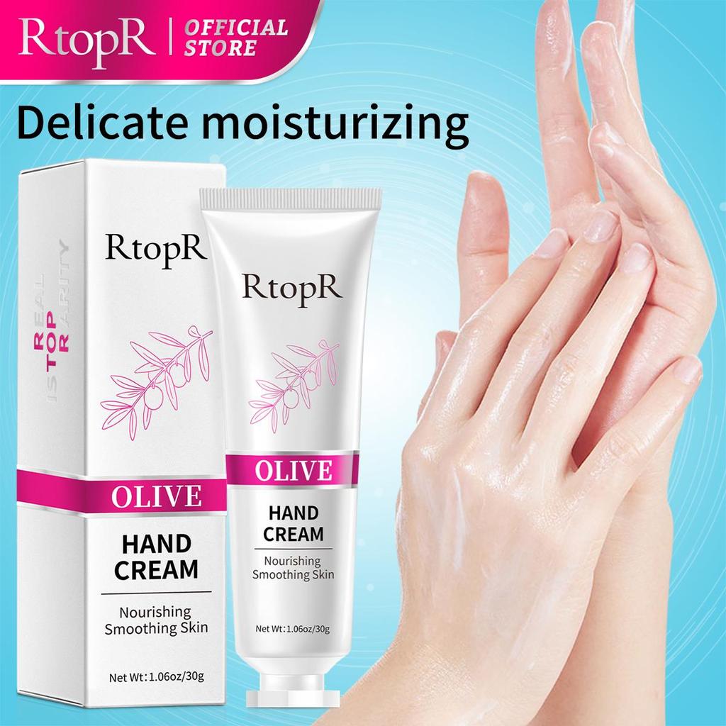 RtopR Olive Hand Cream Moisturizing Nourishes Hand Skin Anti-Drying And Cracking Hand Care