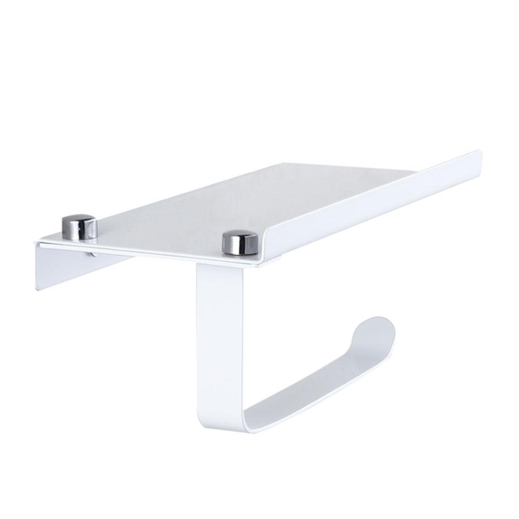 Nerezový držák na toaletní papír Odolný Vodotěsný Držák na telefon do koupelny Nástěnný Držák na krabičku s ubrousky Držák na roli papíru