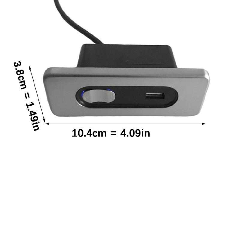 Interruttori per poltrona reclinabile manuale con porta di ricarica USB Controller per divano elettrico Pulsanti di controllo manuale Interruttori di ricambio