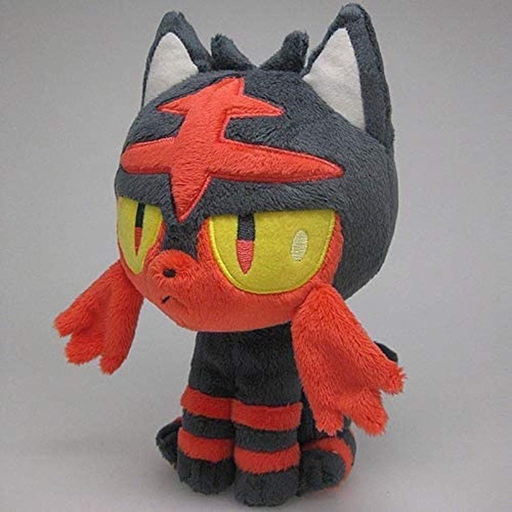 10" Kemon Legend Rowlet Litten Popplio Plush Toy Soft And Cuddly Animal Doll