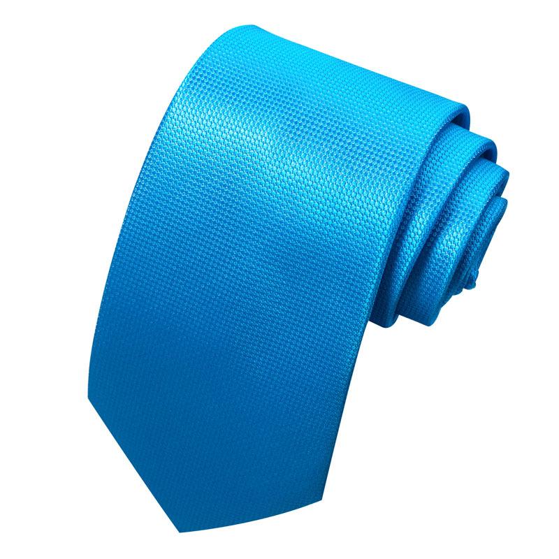 2026 Premium Men's Solid Color Jacquard Tie - New Style, Hand-Tied, Hot-Selling Business Accessory