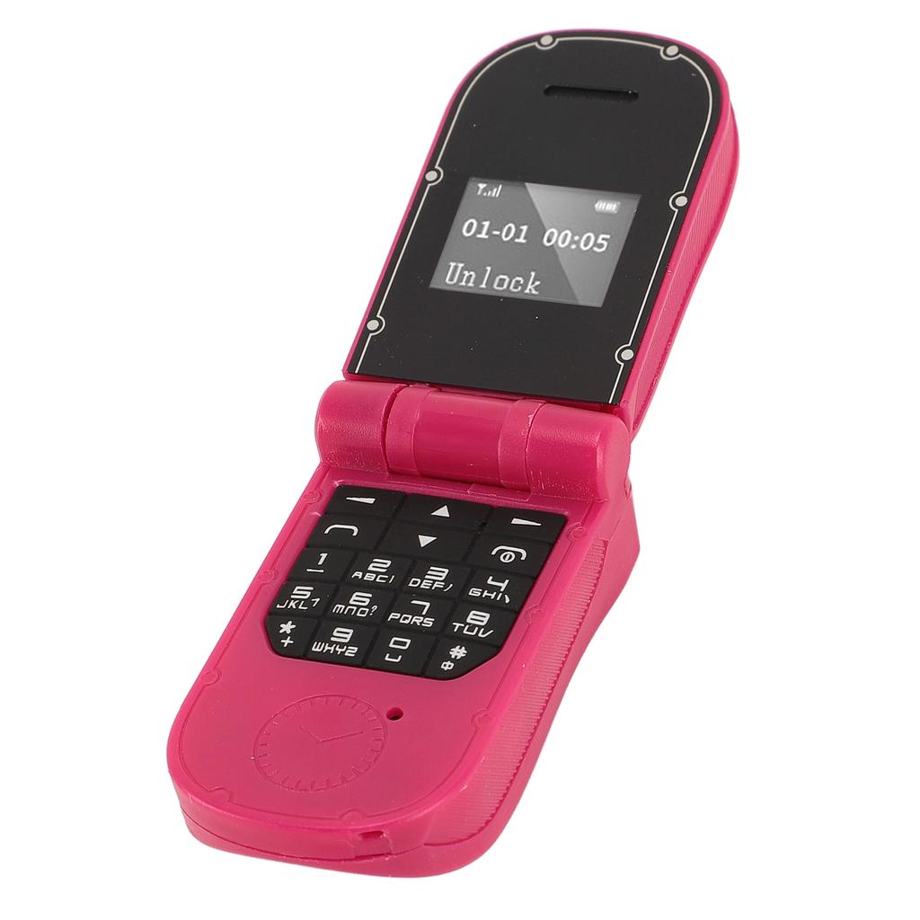 J30 Small Flip Phone GSM 2G 3G 4G SIM Card Messages Blacklist Unlocked Smallest Flip Cell Phone BT