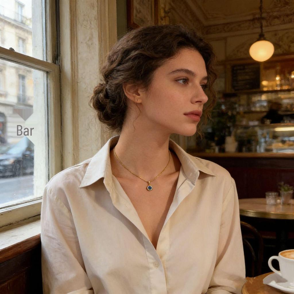 Trendy Devil's Eye Necklace 2026: Unique European & American Design, Stylish Collarbone Chain