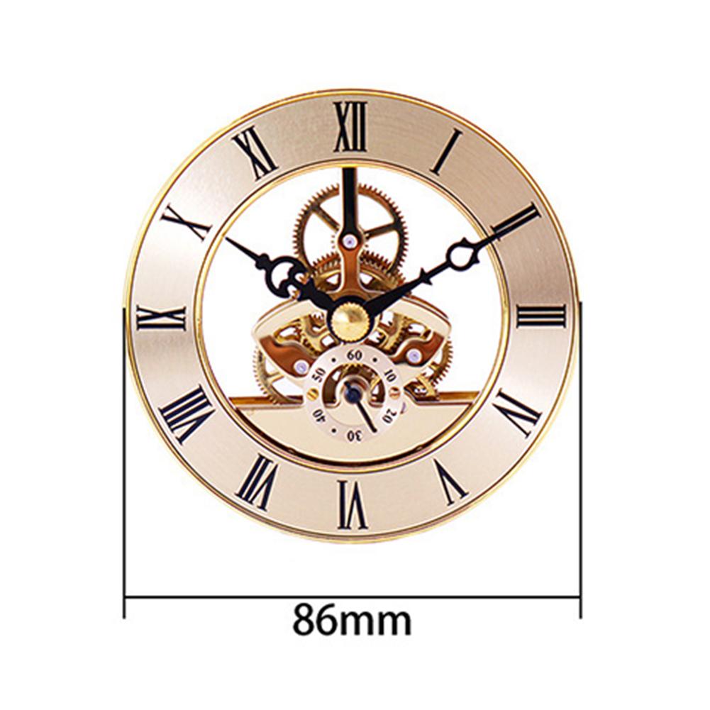 Clock Movement Clock Insert Large Black Roman Numerals