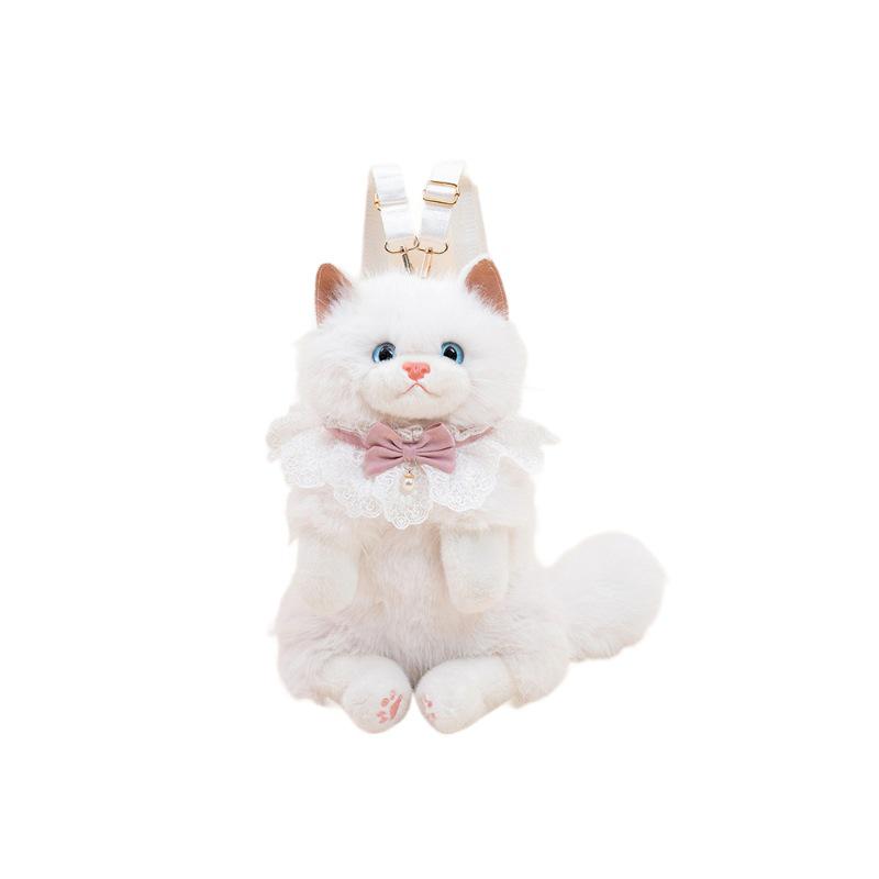 Ragdoll Cat Plush Toy Backpack – Doll Plush Friend Birthday Gift