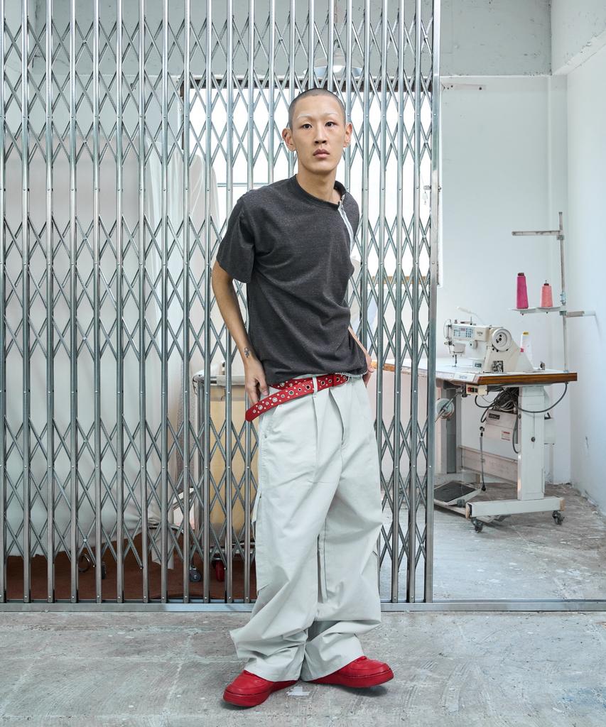 NOSCOULEURS Ul Cargo Pants 04 Light Gray