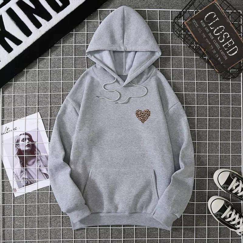 2025 Print Unisex Thickened Fleece Hooded Sweatshirt Hooded Autumn Warm Sweatshirt Women's Sweatshirt Men's Sweatshirt CYXX353