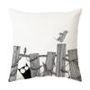 Sofa Chair Bed Living Room Decorative Pillowcase Fashion Cartoon Cute Cat Pillowcase
