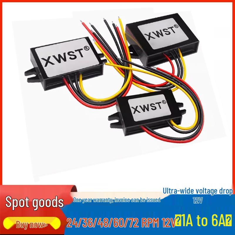 20-90V auf 12V DC-DC Abwärtswandler 24V/36V/48V/60V/72V auf 12V Buck-Modul