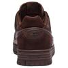 Coach Soho Cow Split Leather Round Toe Lace-Up Low-Top Sneakers Men Sneakers Chocolate-Brown CCK59-MPL