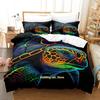 2023 World Turtles Turtle Island Bedding Set Cartoon Anime Three-piece Set Adult Kid Bedroom Duvetcover Sets 3D Kawaii Animal