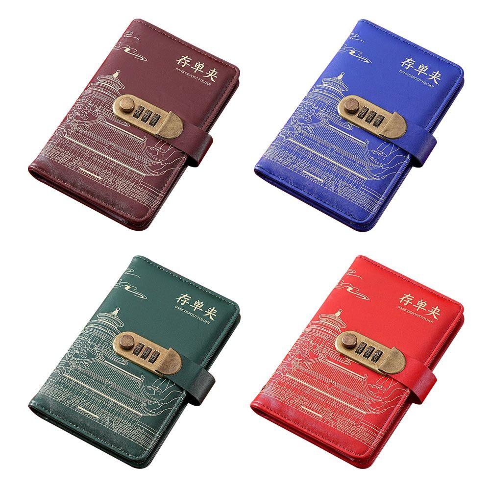 PU Geldsammelbuch Geld sparen Sparordner Lustiger Mini-Ordner Spar-Challenge Paare