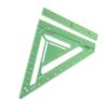 Rafter Square Tool Aluminum Alloy Woodworking Square Ruler with Jig Block Fixing Screw for Carpenter