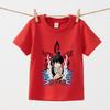 Chainsaw Man Aki Anime Print Boys Girls Cotton T Shirts Short Sleeve Summer Casual Kids Tee Top